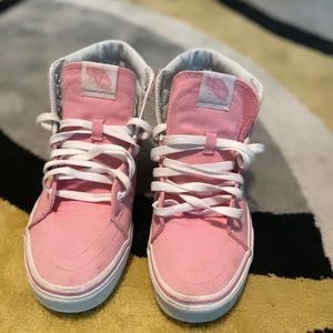 Pink Hightop Vans